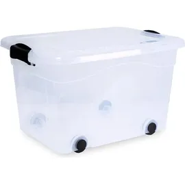 Siena Garden Siena HOME Aufbewahrungsbox Anzio 61 x 45 x 36 cm 2-tlg. transparent