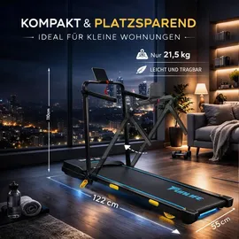 funlife F4 Laufband klappbar Blau