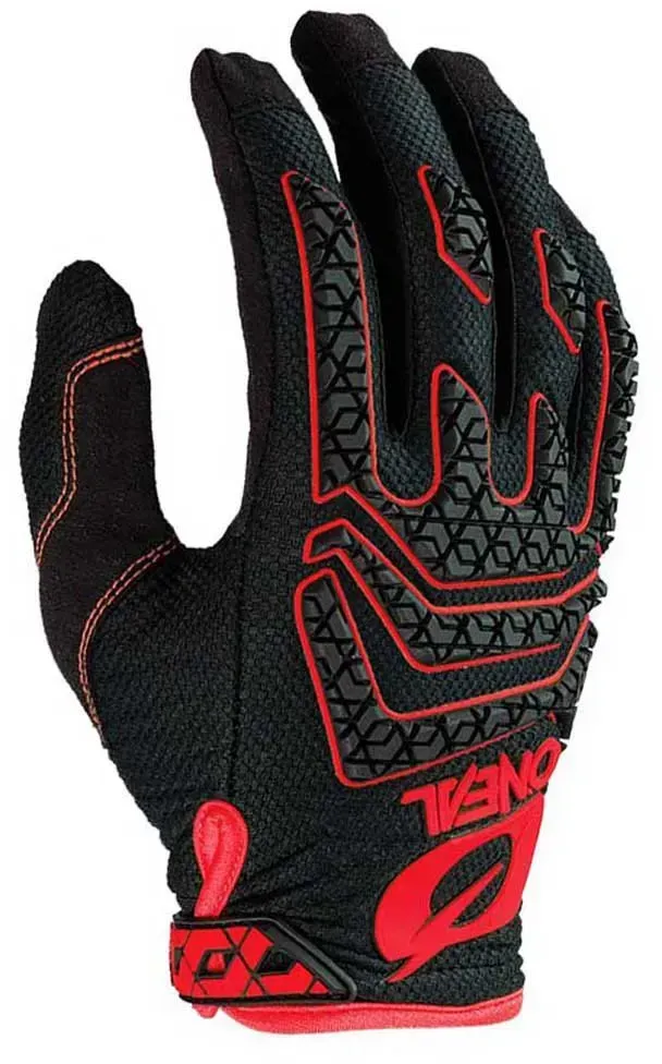 Oneal Sniper Elite Offroad-handschuhe - Black / Red - M - Short