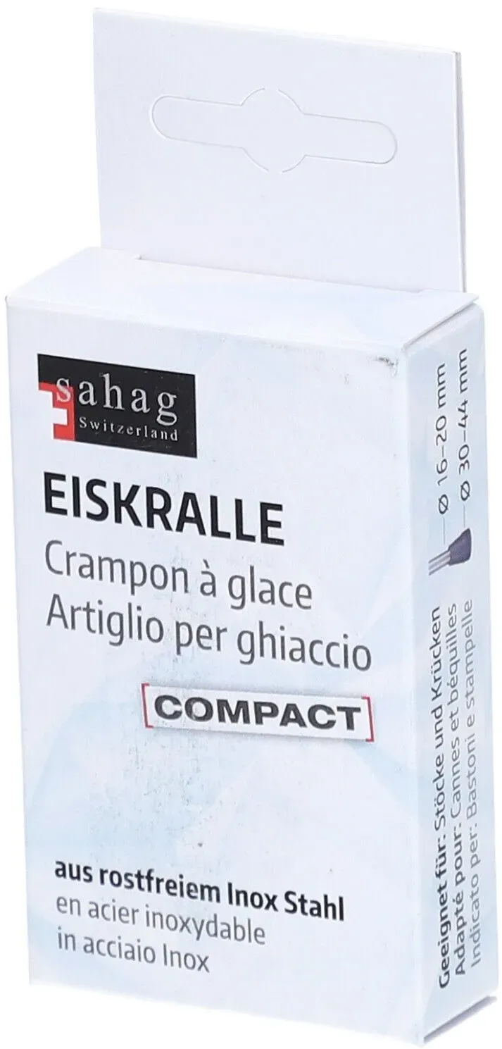 Sahag Eiskralle compact sechszackig aus Inox Stahl