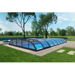 Pool-Überdachung / Pool-Abdeckung SkyCover® Harmony 3.7x6.3m