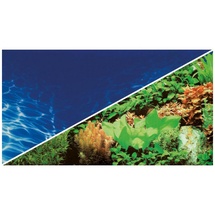 Hobby Aquaristik Hobby Fotorückwand Pflanzen 8 Marin Blue für Terrarien und Aquarien 1 St