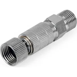Wiltec Airbrush Schnellkupplung 9,51 mm Schlauch mit 9,51 mm Außengewinde Luftschlauch