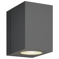 LUCANDE LED Wandleuchte außen, 'Lorik' aus Aluminium von Lucande