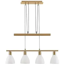 LINDBY Simeon 3-flg. 72,5 cm Glas gold