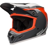 Bell Helme Bell MX-9 MIPS Dart Motocrosshelm - Grau/Weiß/Orange - S