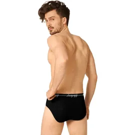SLOGGI Herren Slips 2er Pack Start midi C2P box, Baumwolle Schwarz XL
