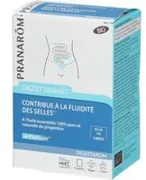 PRANARÔM - Digestarom Digest Transit Contribue À La Fluidité Des Selles Huile Essentielle De Gingembre 100% Pure Et Naturelle Riche En Fibres Vegan 10 Sachets Sachet(S) pc(s)