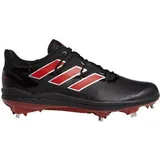 Adidas Adizero Afterburner 8 11,0 Black/Red - Schwarz