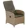 Merxx Atrani Garten-Essgruppe 7-tlg. Tisch 70 x 105 x 64 cm beige inkl. Auflagen