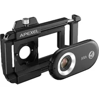 Apexel Apl-ms3in1 200x/150x/100x Smartphone-objektiv / Black