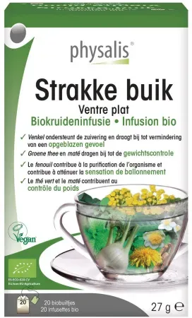 Physalis Flacher Bauch Bio-Kräuter-Infusion Beutel 20x1,5g
