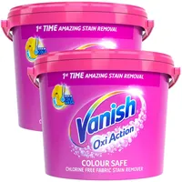 Vanish Oxi Action Fleckenentferner Staub Pulver 2,4 kg, 2er Pack (2 x 2,4kg)