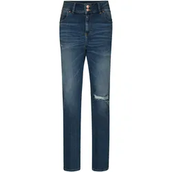 Love to be by LTB Damen Jeans Vivien Slim Fit Noela Wash Hoher Bund Reißverschluss W 54 L 32