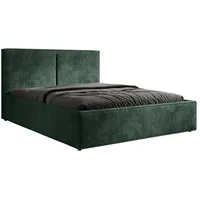 Luxusbetten24 Designer Polsterbett Elara in Cord mit Stauraum -