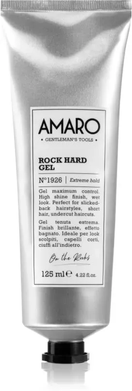 FarmaVita Amaro Rock Hard transparentes Fixiergel für das Haar 125 ml