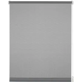 GARDINIA EasyFix Rollo Uni 90 x 210 cm Hellgrau strukturiert