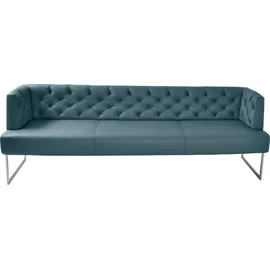 K+W Komfort & Wohnen Polsterbank Creso Blau 202 x 83 x 67 cm