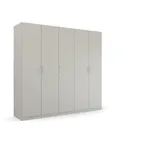 Rauch Drehtürenschrank Pure by Quadra Spin 226 x 210 x 54 cm Grau