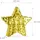 Relaxdays Pinata Stern gold gold