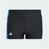 Adidas Colourblock 3-Streifen Boxer-Badehose Black / Bright Royal / Royal Blue 152