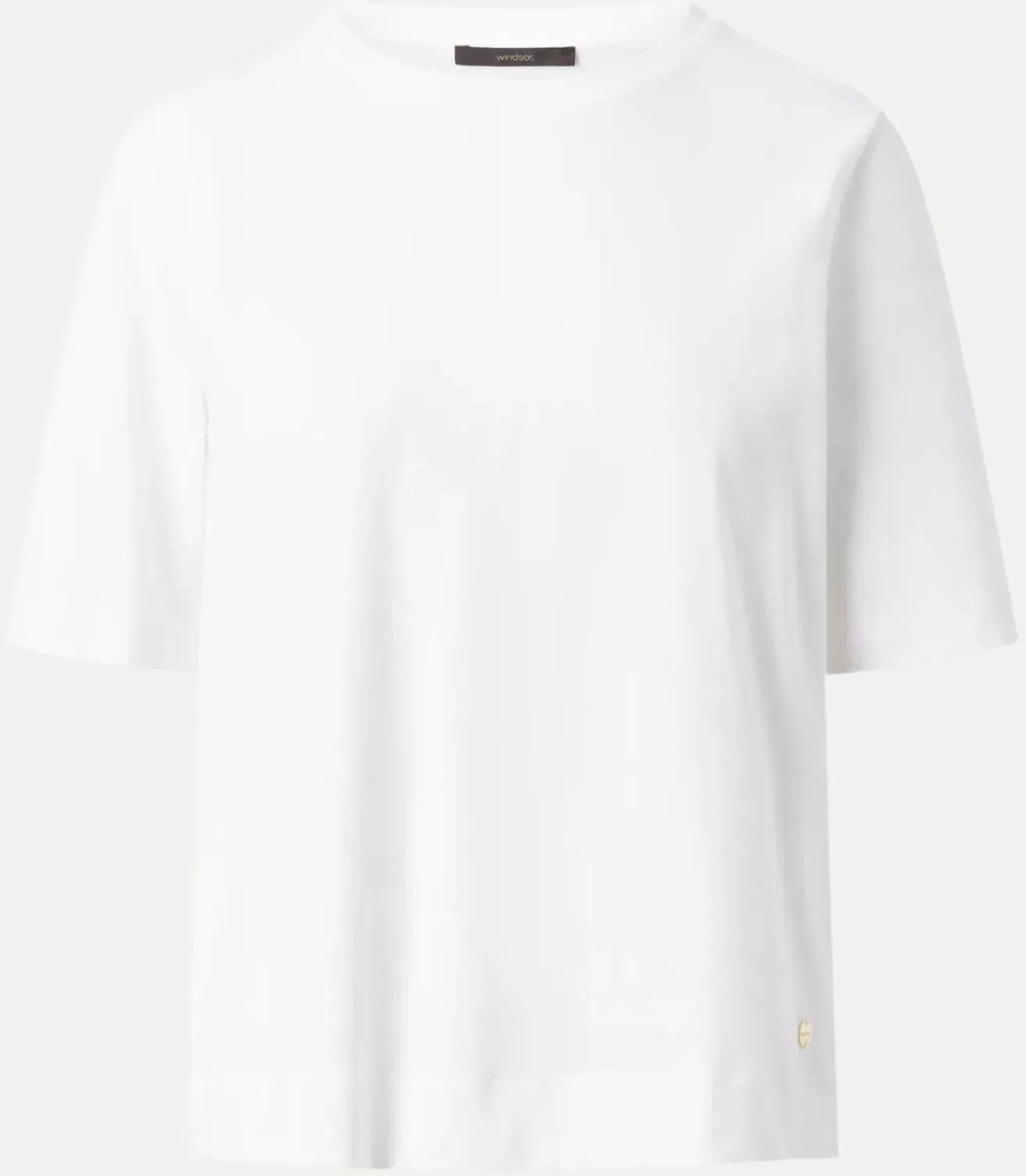 T-Shirt klassisch Weiß 42