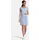 salzhaut Minikleid Blau 40