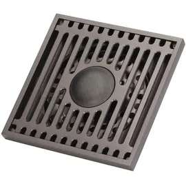 yyv Quadratischer Duschablauf 10 x 10 cm Bodenablauf