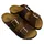 CAMEL ACTIVE Damen Leder Pantolette mit Korkfußbett Braun, 41