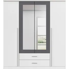 Rauch Wäscheschrank KREFELD 181 x 199 x 56 cm Weiß