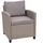 Mendler HWC-E95 Lounge-Set grau