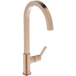 Naber 5024179, Gusto E1, Einhebelmischer, sun rose, Hochdruck