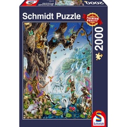 Schmidt Spiele Puzzle »Im Tal der Wasserfeen«, Puzzleteile