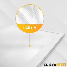 enovalite LED-Panel 36 W 120 x 30 cm weiß