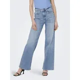 Only ONLMADISON BLUSH HW Wide DNM CRO371 NOOS Blue/Light Blue Denim L(40)/32