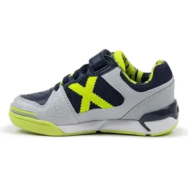Munich One Velcro 76 Hallenfußballschuhe - Grey - EU 31