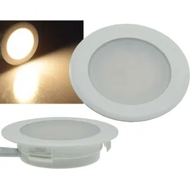 ChiliTec 22178 LED-Einbauleuchte "EBL-HV65w", weiß 230V, 2W, 2900K, 230lm, warmweiß