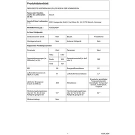 Bosch KAD93AIDP Serie 6 Side-by-Side (562 l, 1787 mm hoch, Edelstahl)