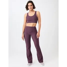 Mandala Racer Bra Burgundy L