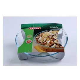 Pyrex Backform 26cm, Glas, Transparent, 26 cm