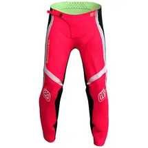 Troy Lee Designs Se Pro Stripes Jugendhose Neonrot/Schwarz - 28