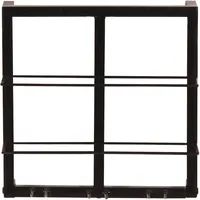 SIT Möbel Weinregal 35 x 15 x 35 cm Schwarz