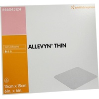 Smith & Nephew ALLEVYN THIN 15X15cm HYDROSELEKTIVE WUNDAUFLAGE