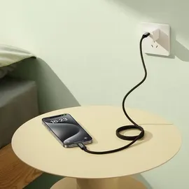 Baseus Tungsten Gold Magnetisches USB-C 100W 1m Schwarz