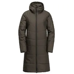 Jack Wolfskin Damen Deutzer Wintermantel, L - cold coffee