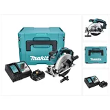 Makita DSS 611 RT1J Akku Handkreissäge 18 V 165 mm + 1x Akku 5,0 Ah + Ladegerät