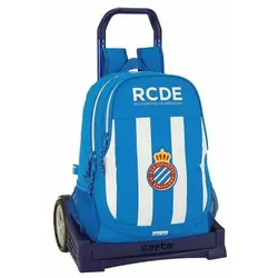 Schulrucksack mit Rädern Evolution Real Sporting de Gijón Weiß Rot – Komfort und Flexibilität für den Schulalltag!