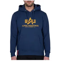 Alpha Industries Basic Hoody Kapuzensweat für Herren New Navy/Wheat