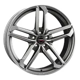 Borbet ATX 8,0 x 19 5 x 112 ET50 MB57,1 Grau Poliert Matt