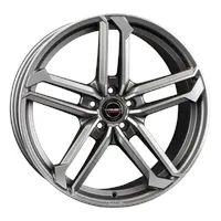 Borbet ATX 8,0 x 19 5 x 112 ET50 MB57,1 Grau Poliert Matt